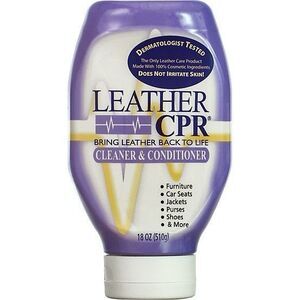 Leather CPR Premium Leather Cleaner & Conditioner for Furniture Handbags Purses
